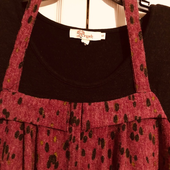 Aryeh Anthropologie Sweater Dress Fit Flare S - Picture 4 of 5